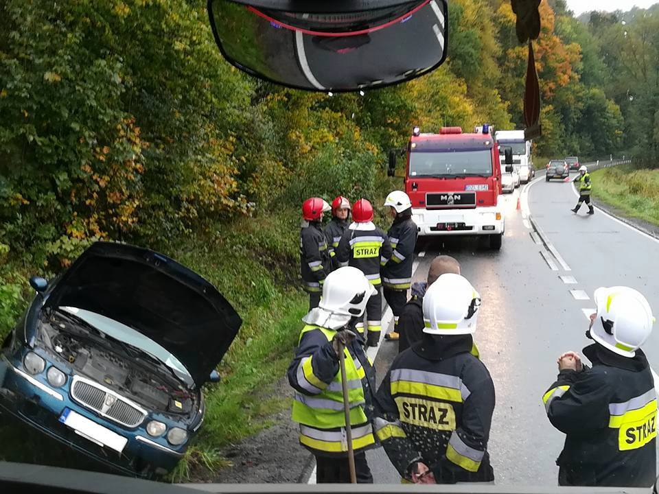 Groźnie na wojewódzkiej drodze