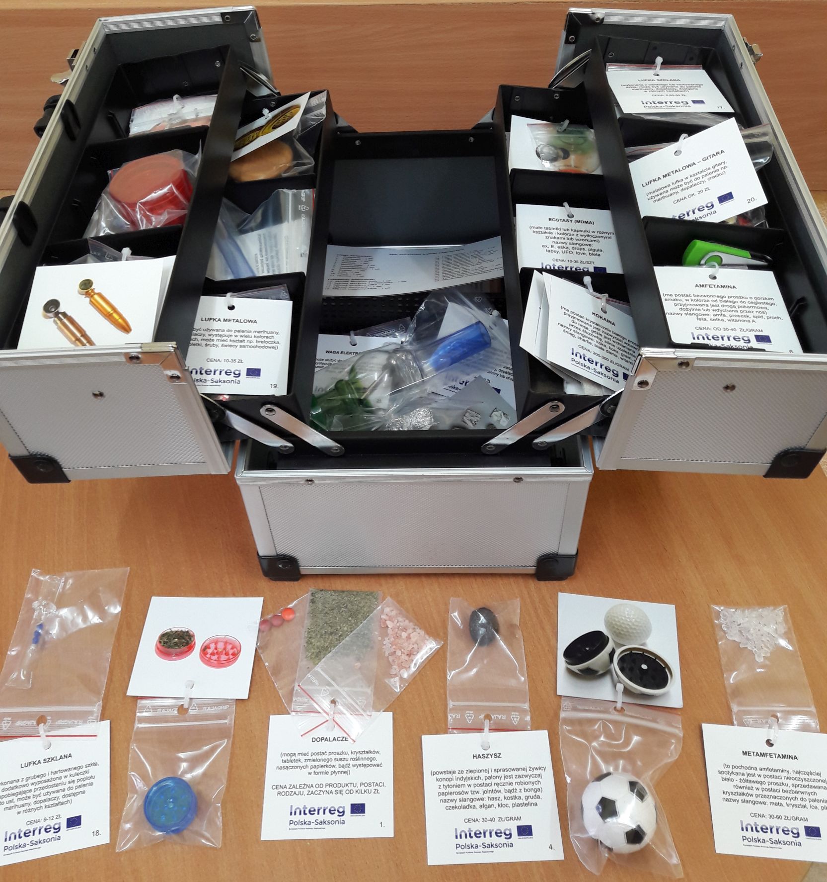 Co kryją w sobie policyjne walizki?