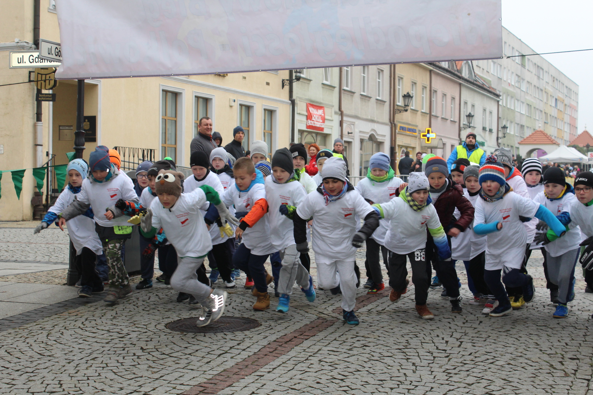 Niepodległościowy bieg w Polkowicach