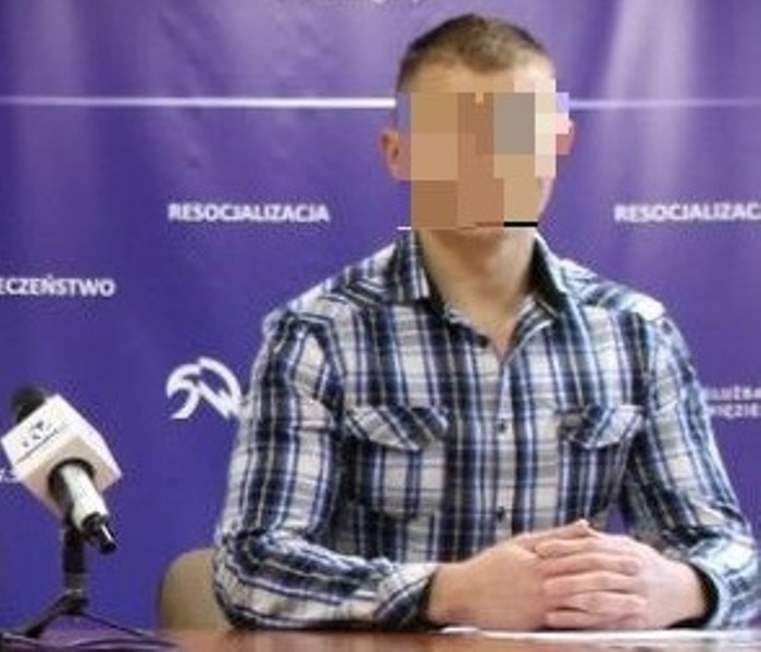 Aktor z głogowskiego więzienia zatrzymany w Legnicy (WIDEO)