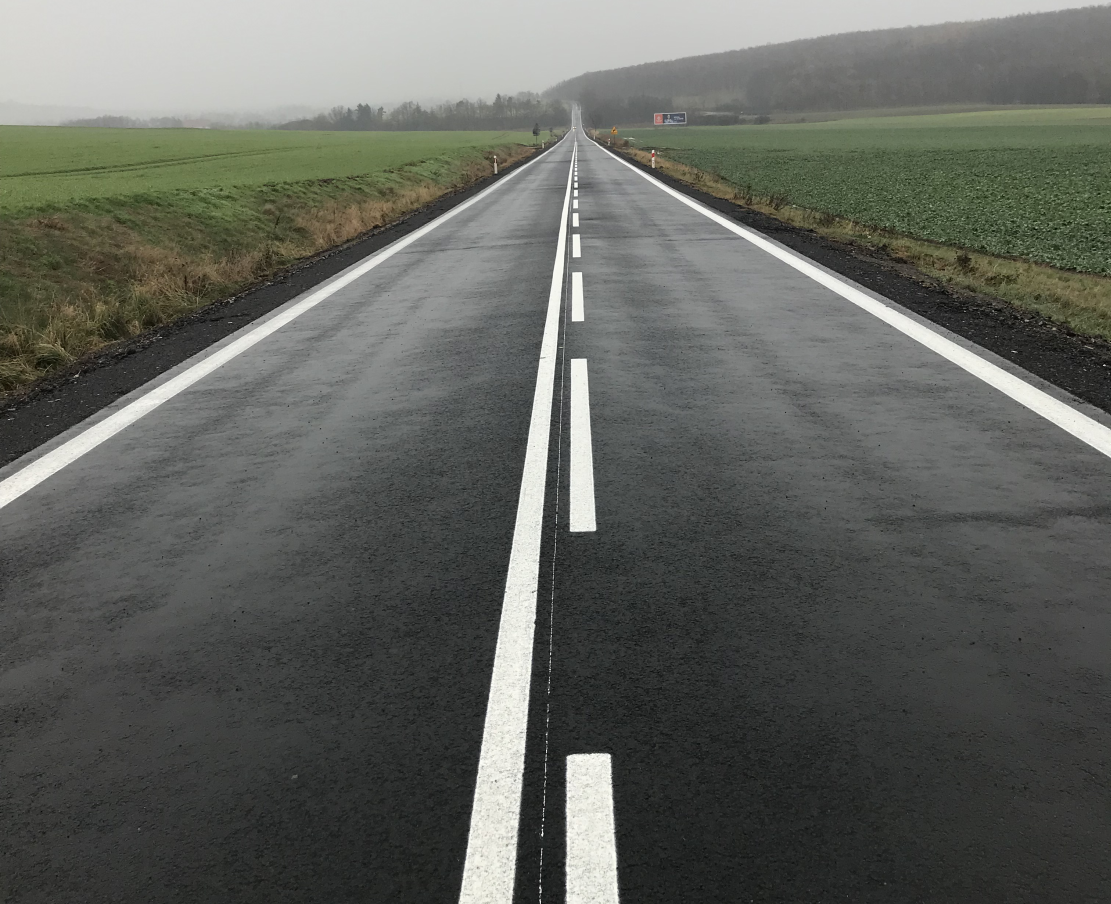 Gotowy odcinek drogi krajowej nr 3