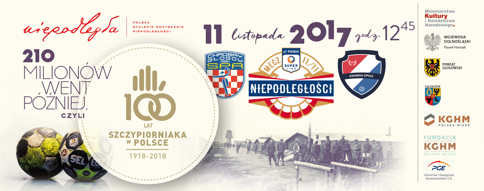 Niepodległościowy Mecz w Głogowie