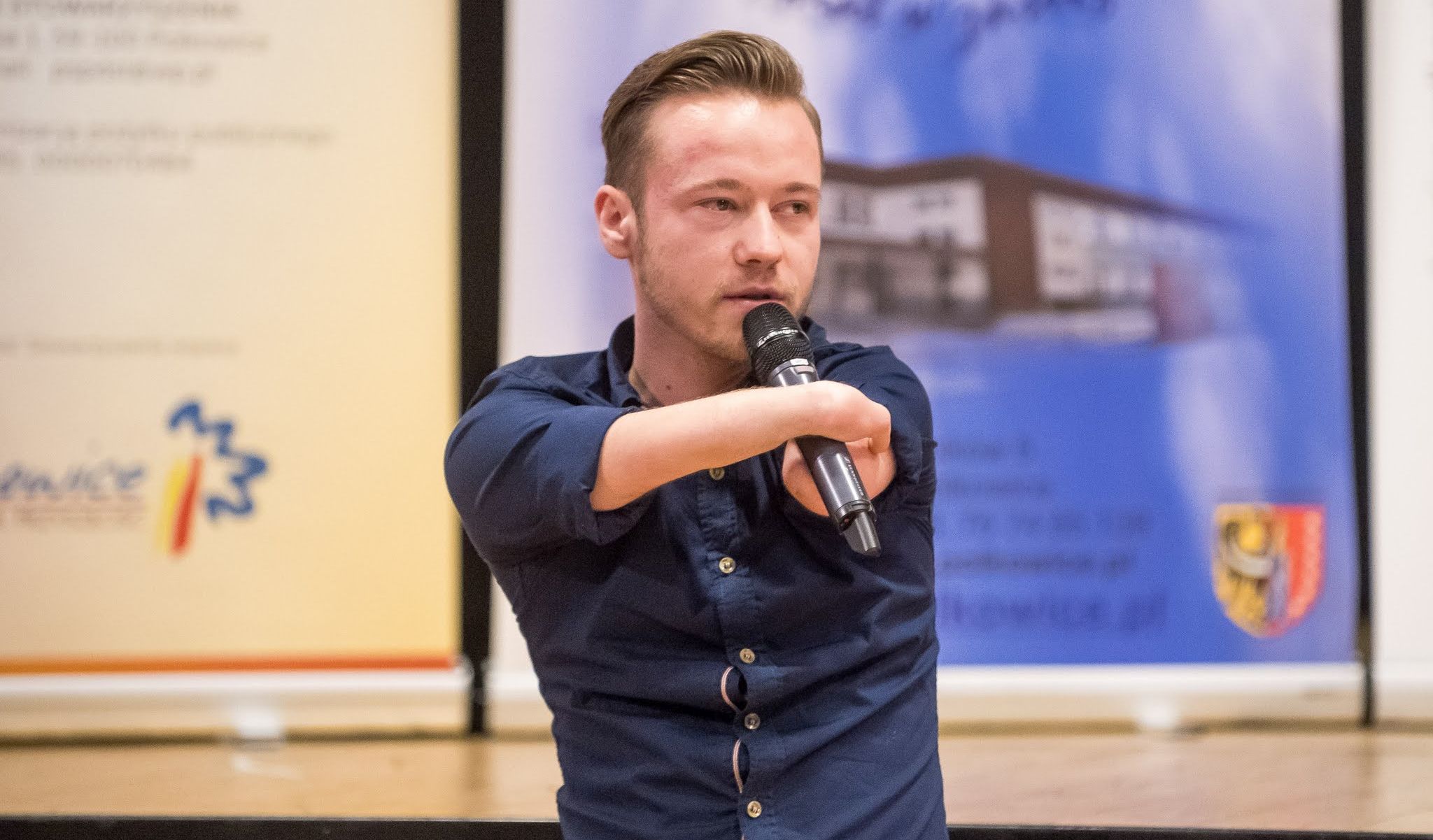 O sile marzeń podczas Polkowickich Prezentacji Niepełnosprawni Sprawnym