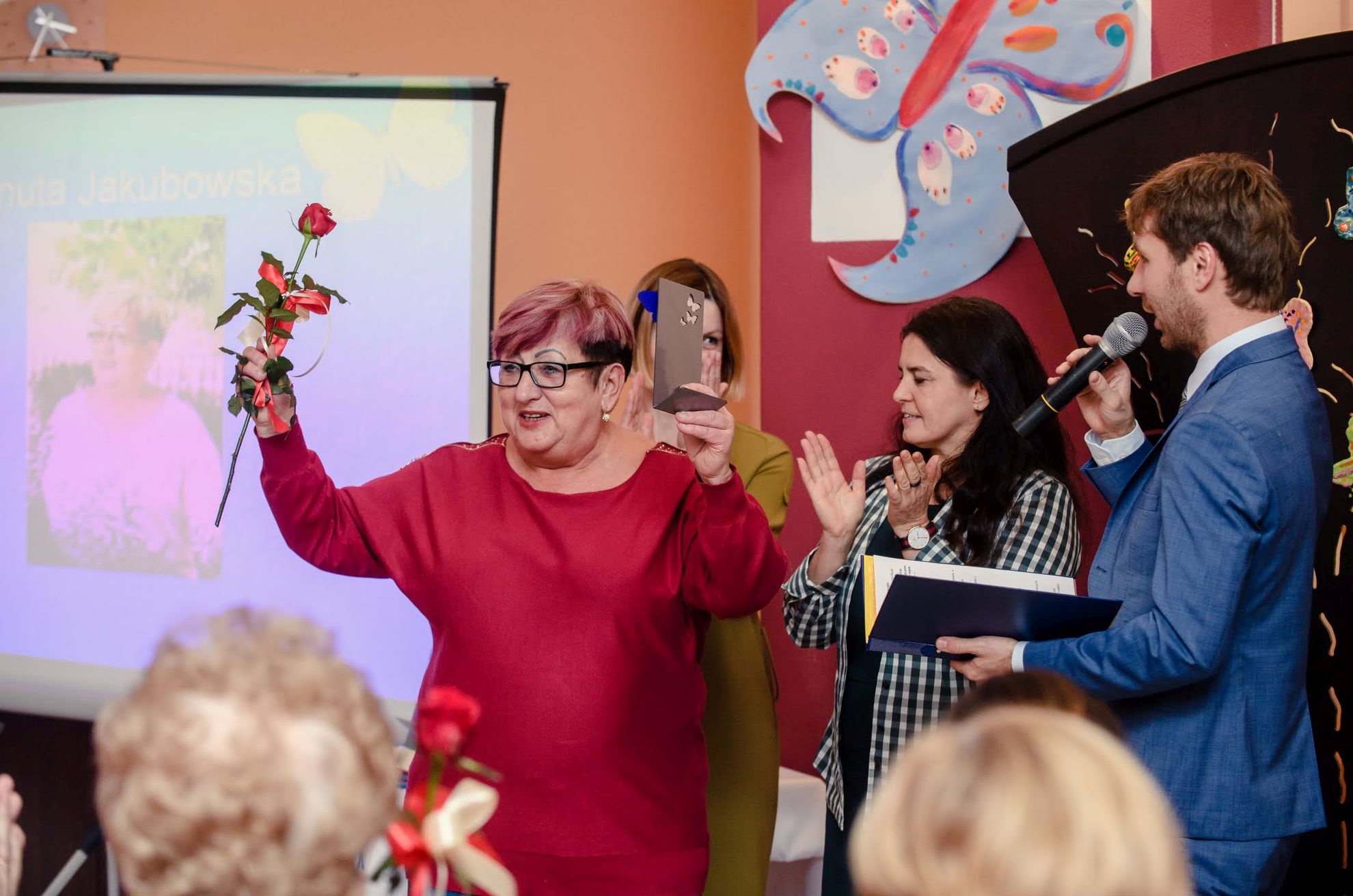 Błękitne Motyle dla polkowickich seniorów