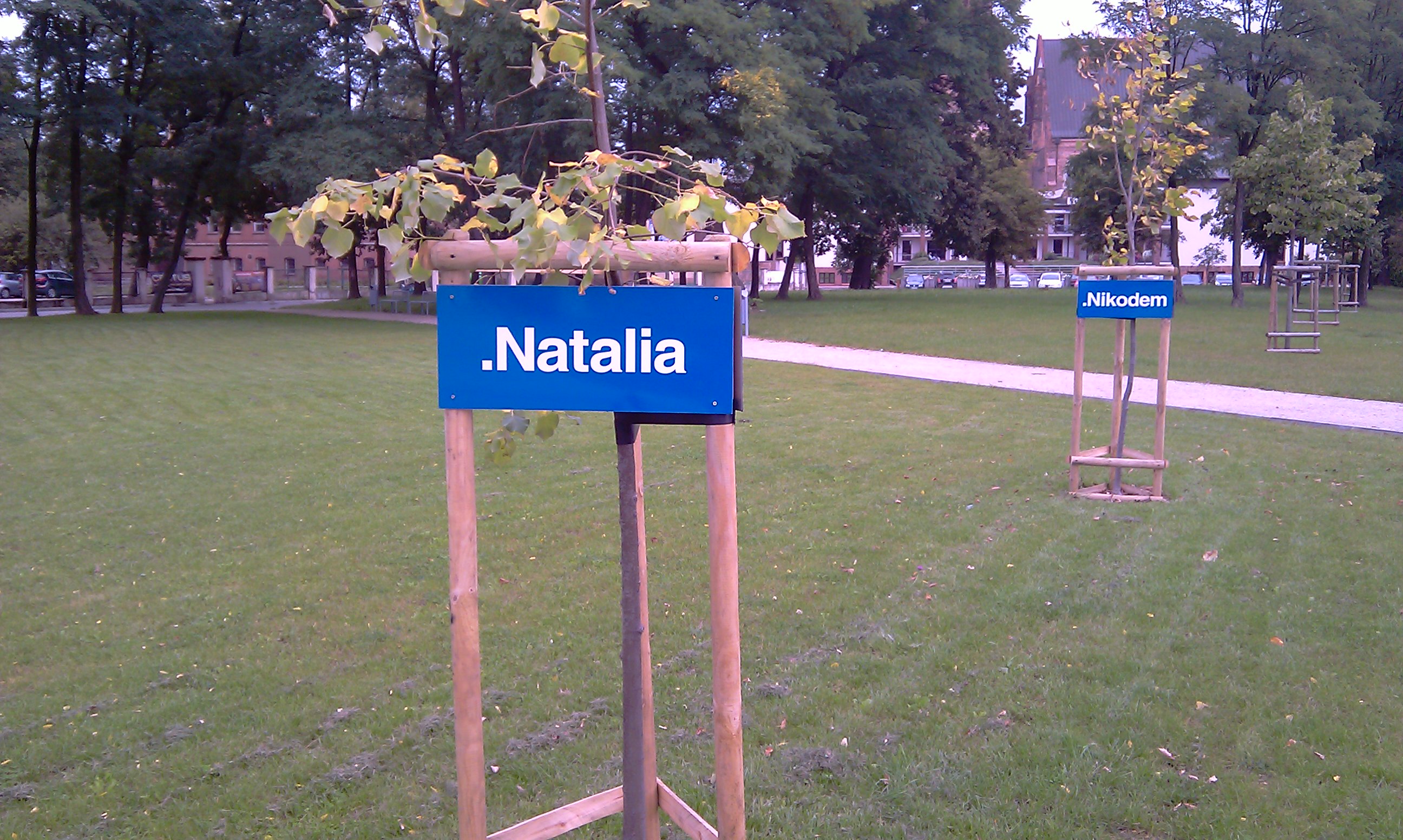 Natalia i Nikodem posadzeni na znak protestu