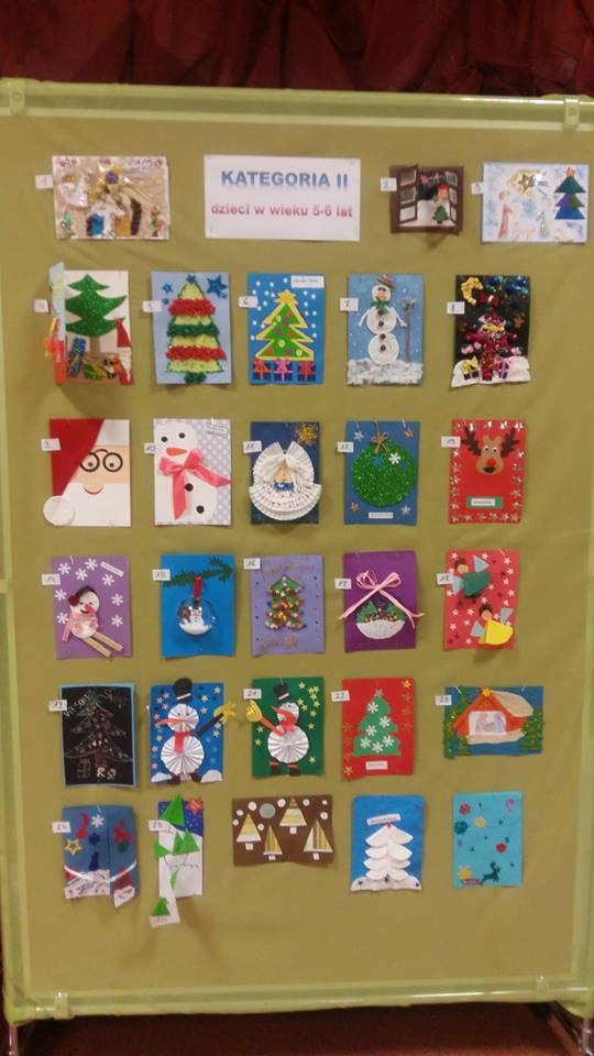 Najpiękniejsze kartki świąteczne w gminie Chocianów
