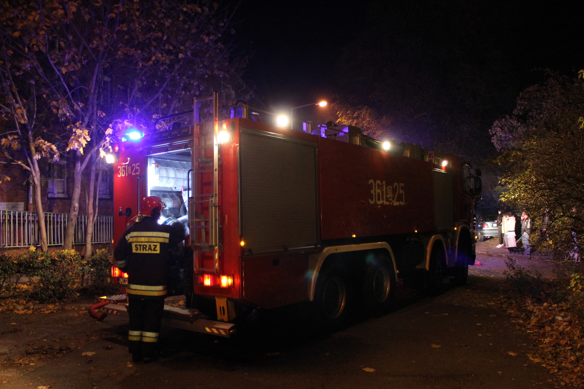 Podpalacz sieje spustoszenia