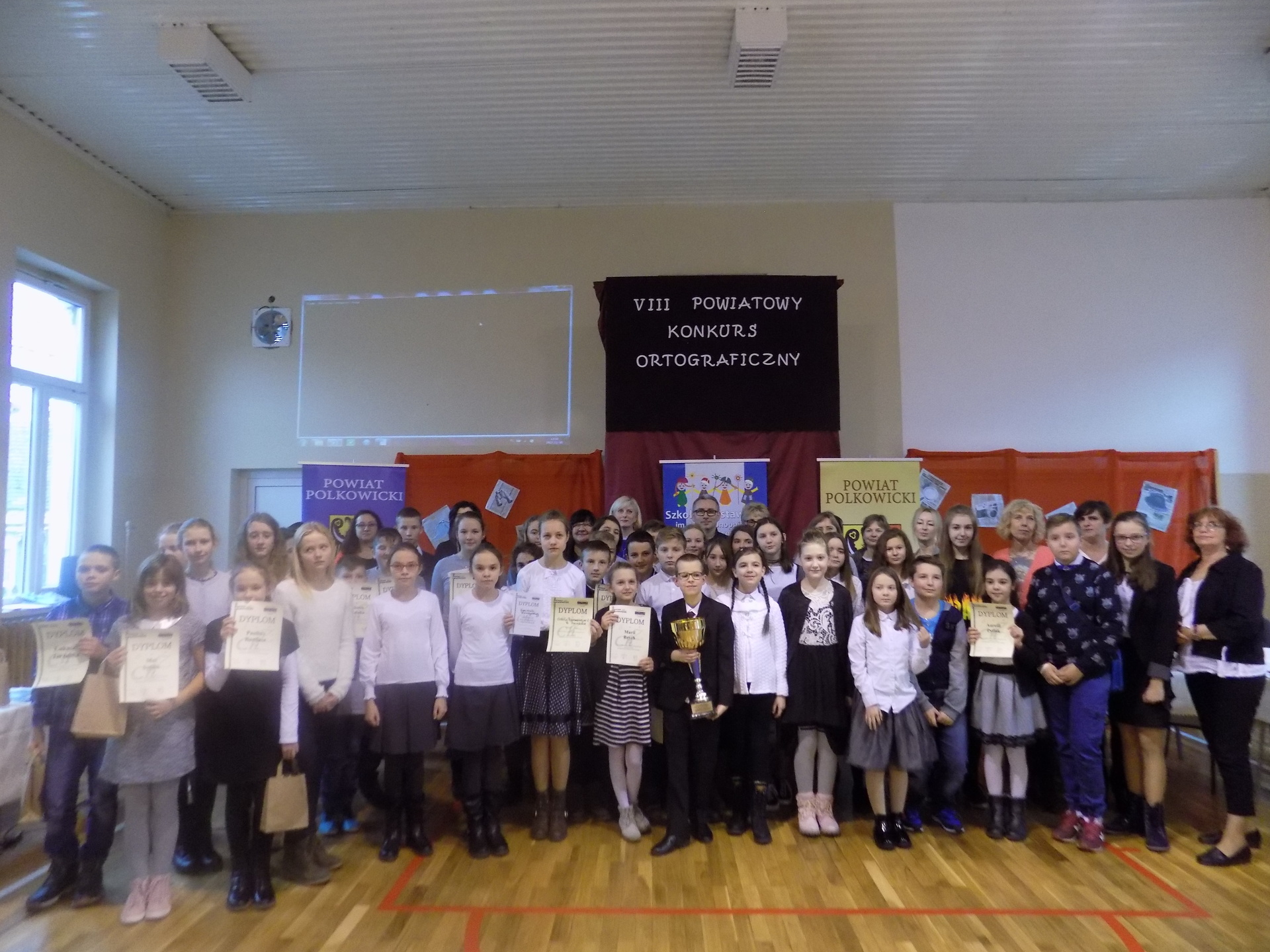 Mistrzowie ortografii w powiecie polkowickim