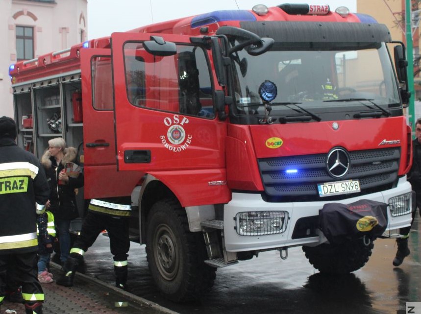 Pożary sadzy w powiecie złotoryjskim