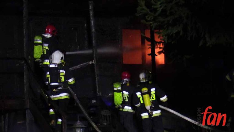 W Myśliborzu spłonął dom (FOTO, WIDEO)