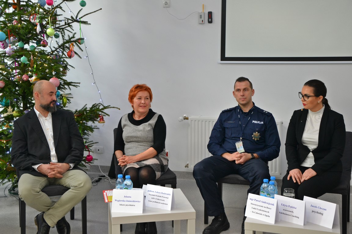 Seminarium o narkotykach w pracy