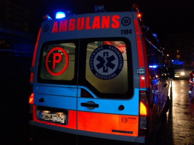 Wypadek w Nowym Kościele. Zablokowana droga wojewódzka