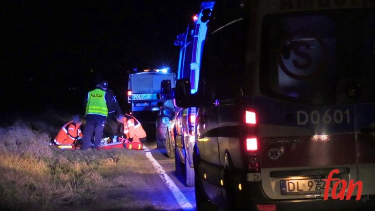 Mężczyzna zginął na drodze