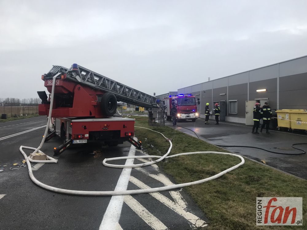 Spłonął sklep w legnickim centrum handlowym (WIDEO)