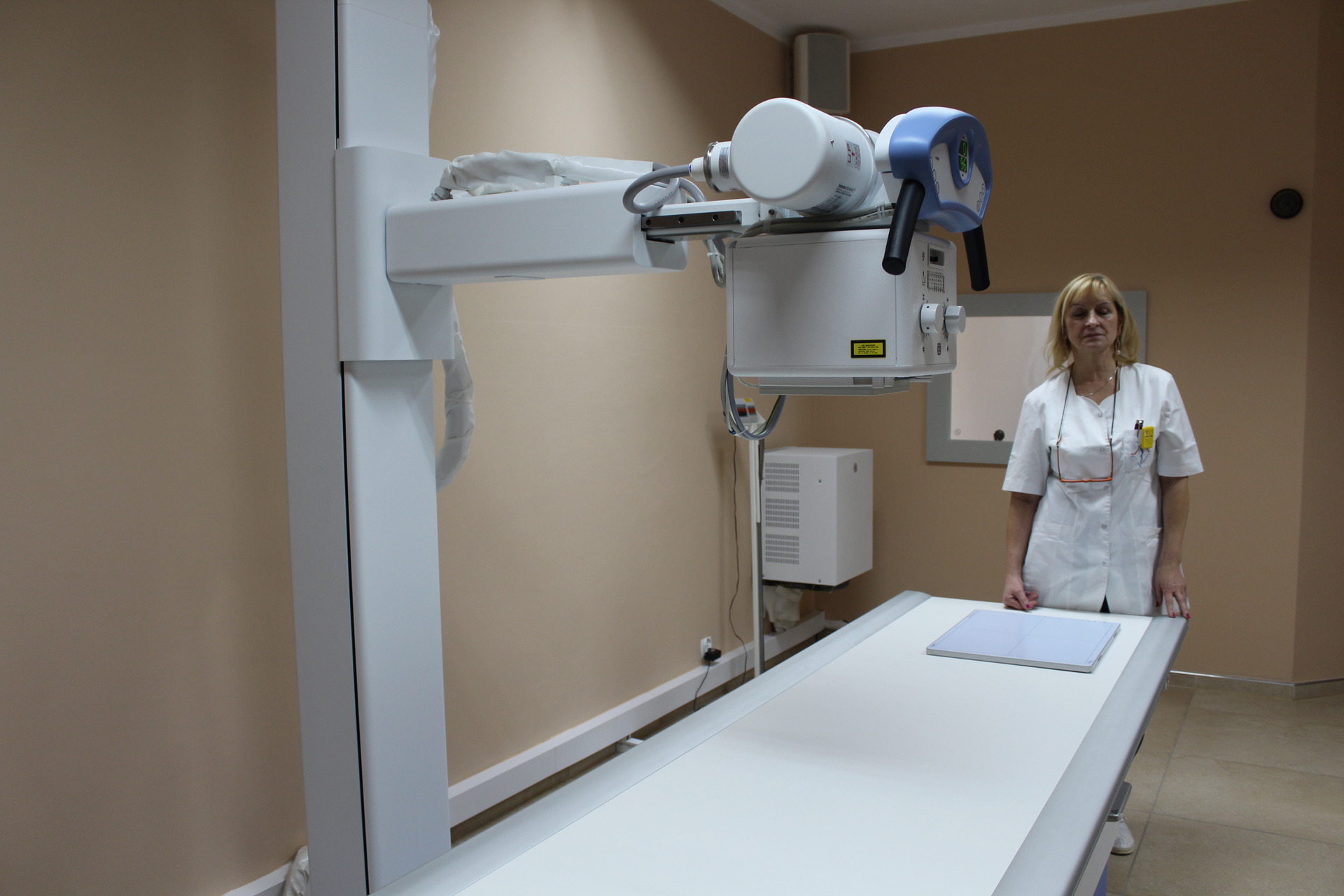 Nowy aparat RTG już działa (WIDEO)