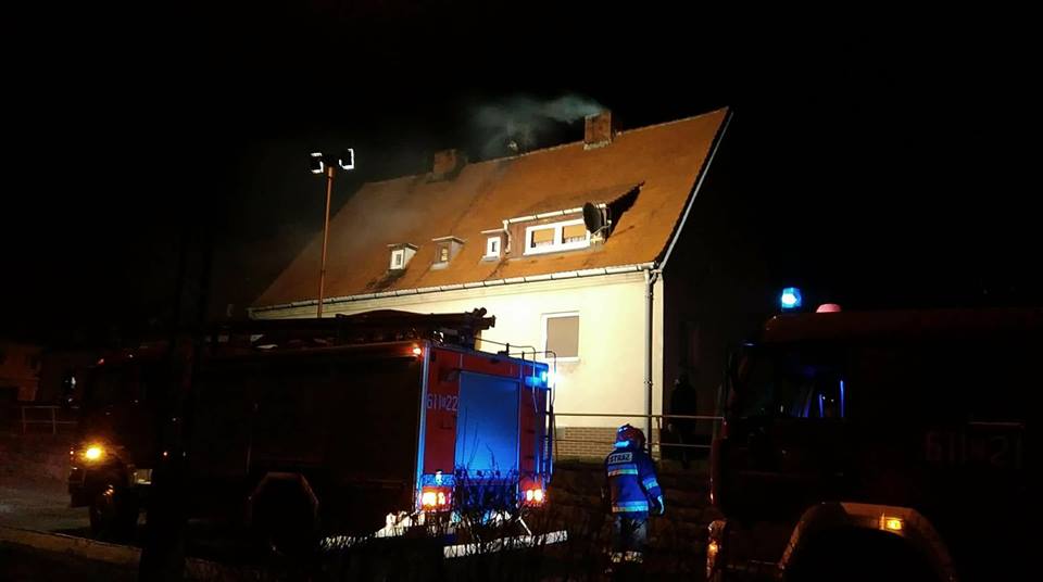 Wilkowskie kominy w ogniu (FOTO)