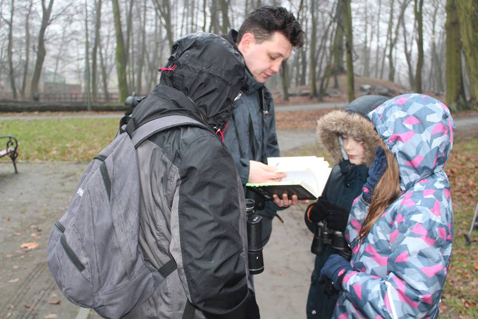 Deszcz nie przeszkodził w liczeniu ptaków (WIDEO)