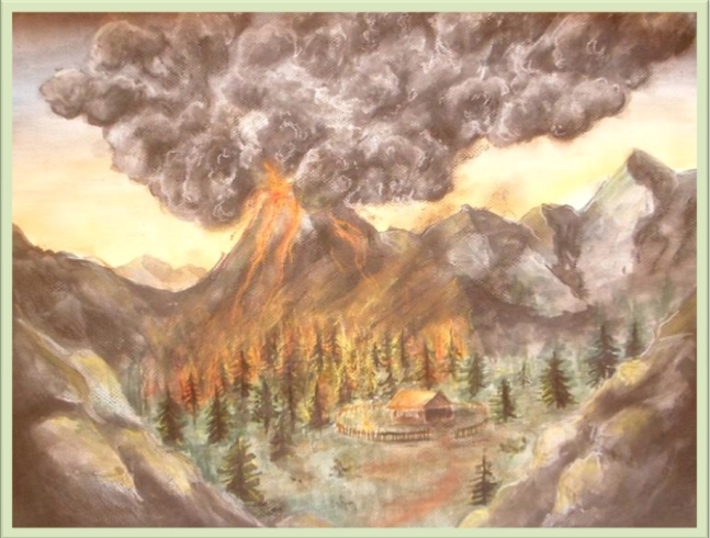 Obudź piękno wulkanów