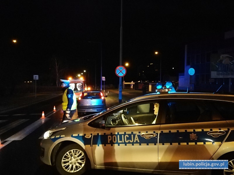 Kobieta potrącona na pasach