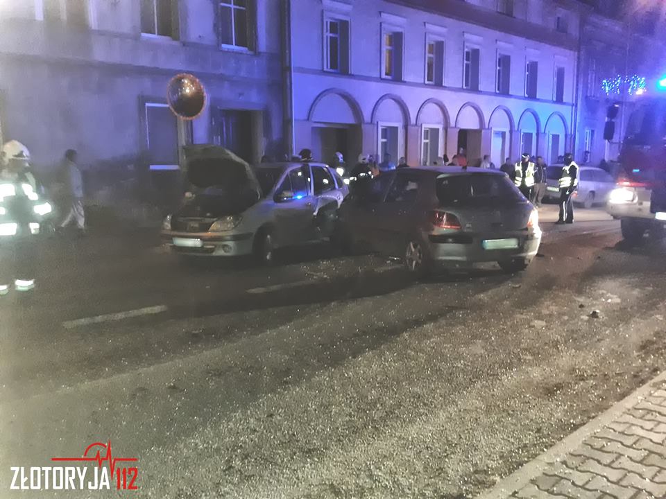 Zderzenie na drodze wojewódzkiej