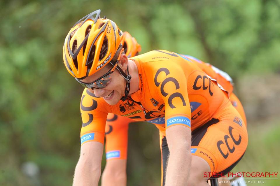 Paweł Franczak zdobywa pierwsze podium dla CCC