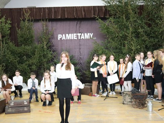 Uczniowie z Kotli zaprosili Sybiraków