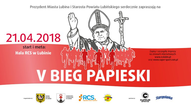 Ruszyły zapisy do V Biegu Papieskiego