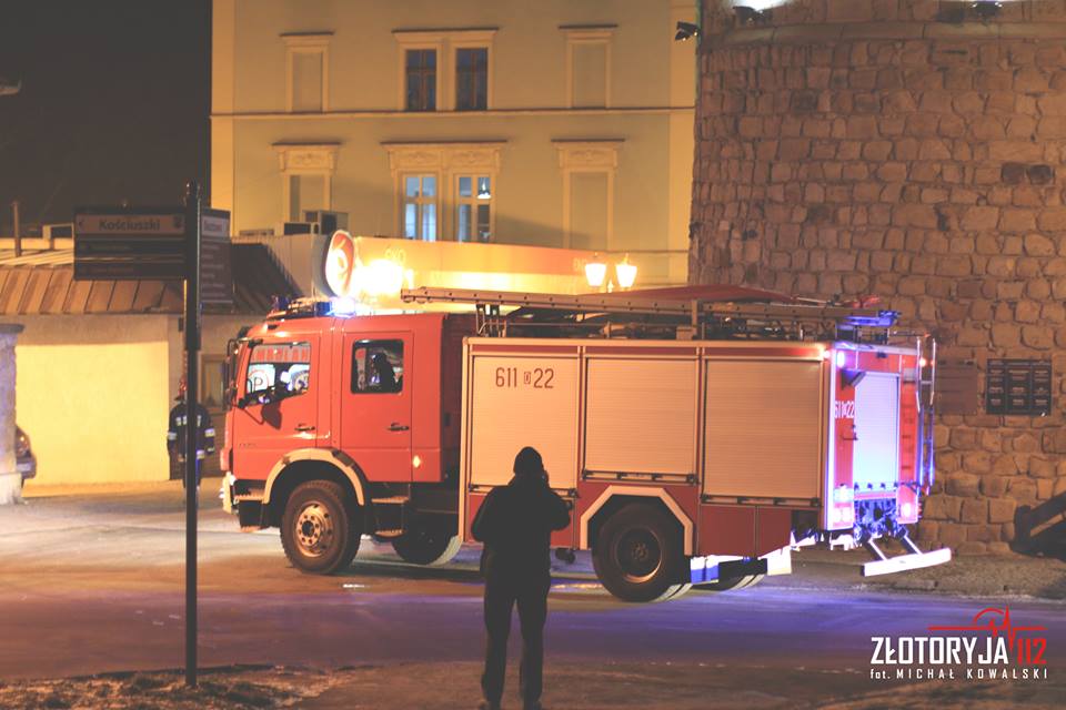 Zaczadzona kobieta trafiła do szpitala (FOTO)