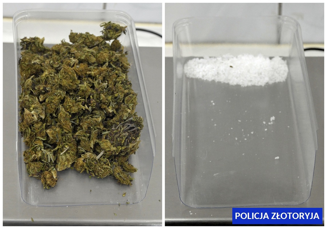 Pięć osób zatrzymanych z narkotykami