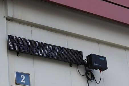 Jakość powietrza sprawdzą na ledowym wyświetlaczu