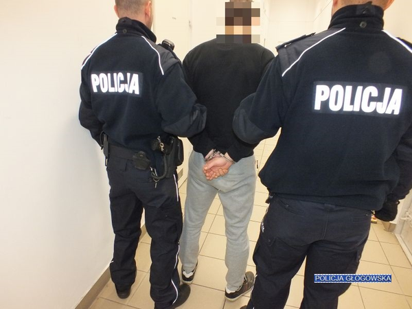 Groził nie tylko spaleniem lokalu w Głogowie