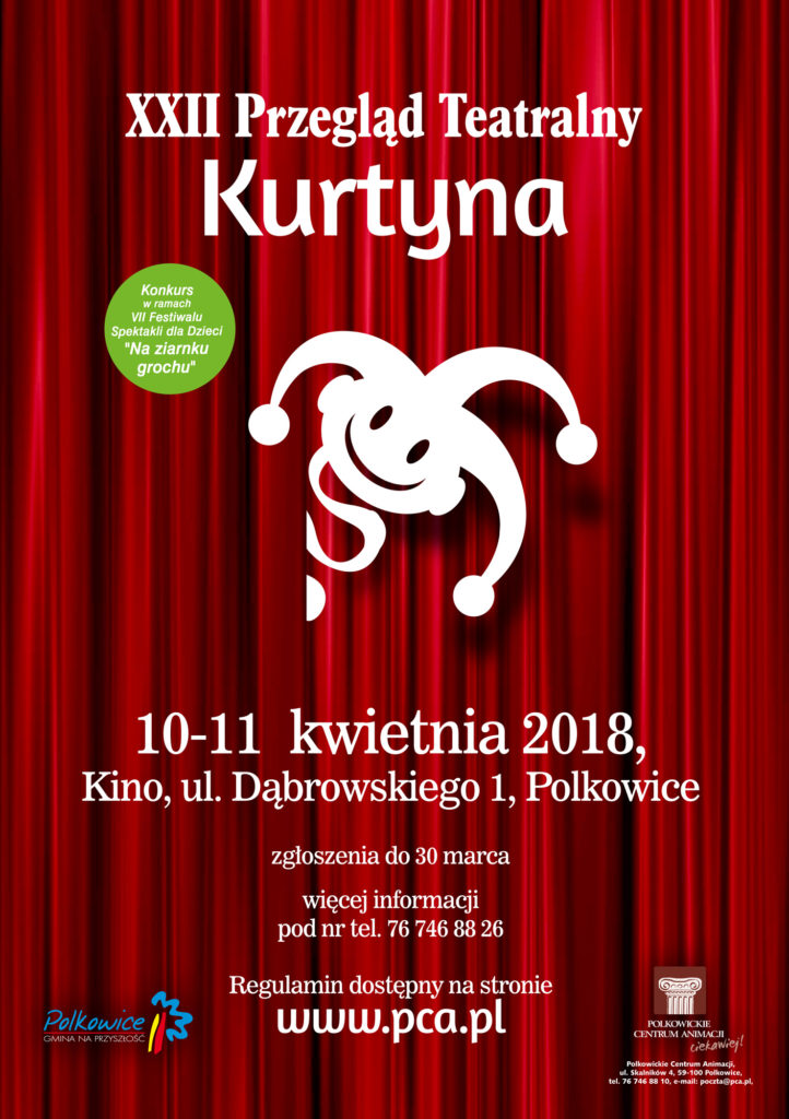 Teatralna „Kurtyna” – czas na zgłoszenia