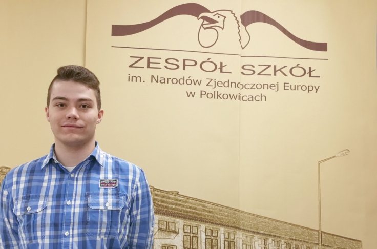 Uczeń polkowickiego LO ma już indeks w kieszeni