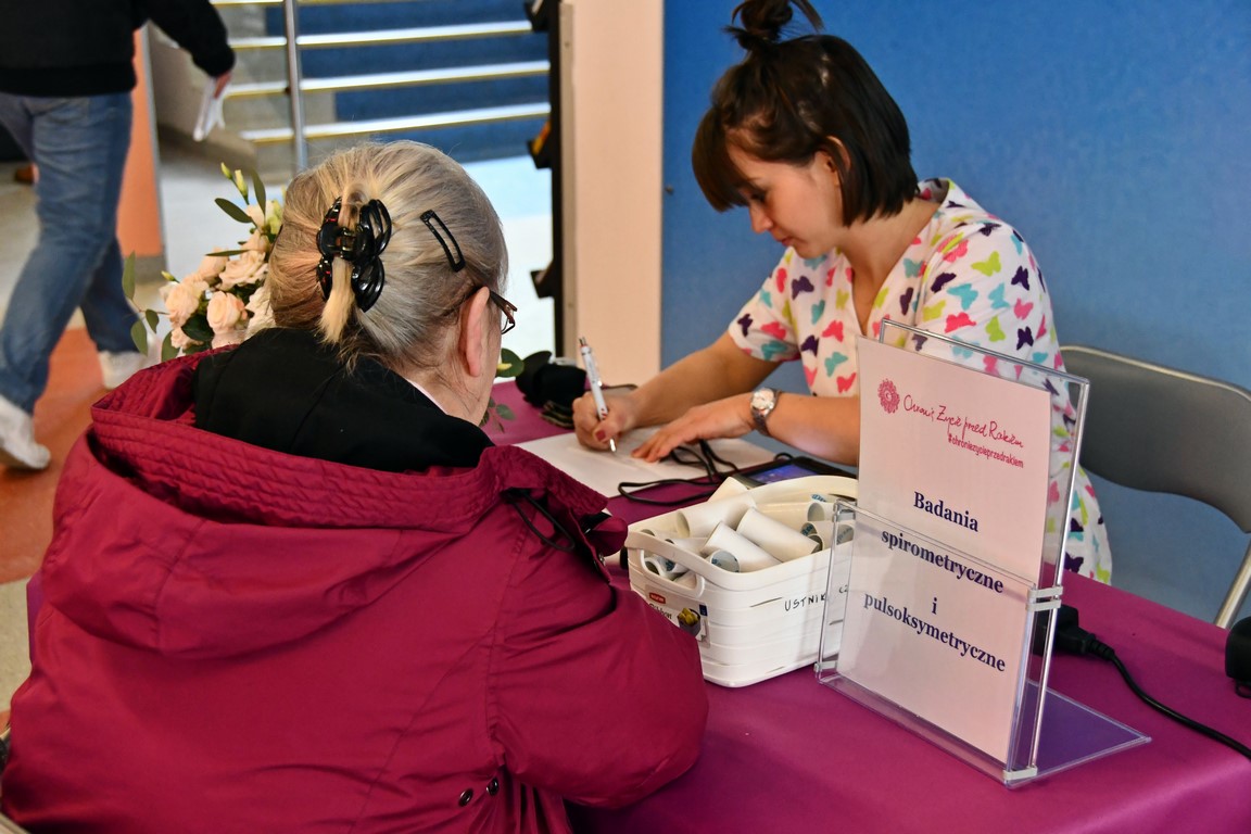 Profilaktyczna akcja w polkowickiej przychodni (WIDEO)