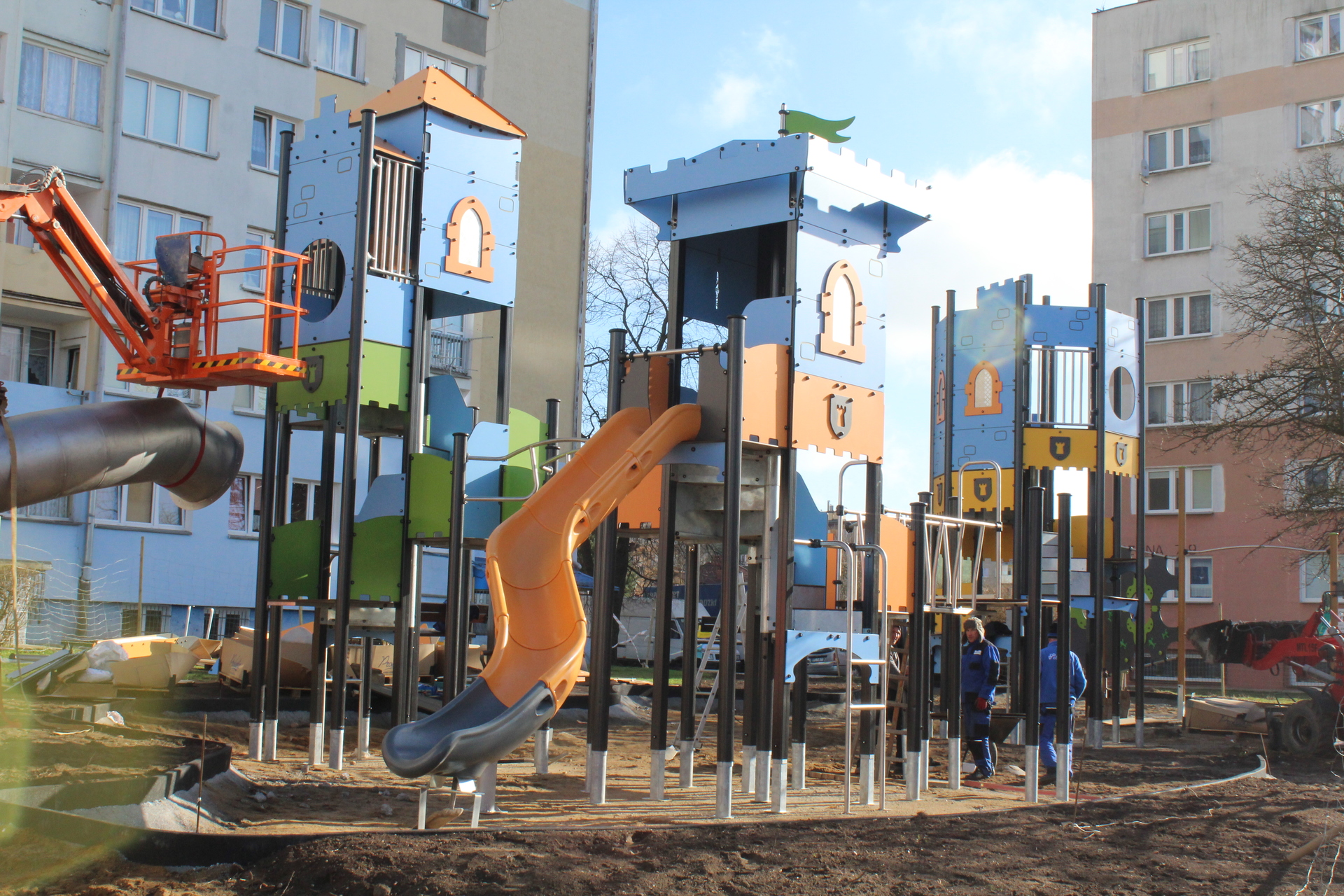 Inwestycyjny ruch na polkowickich placach zabaw