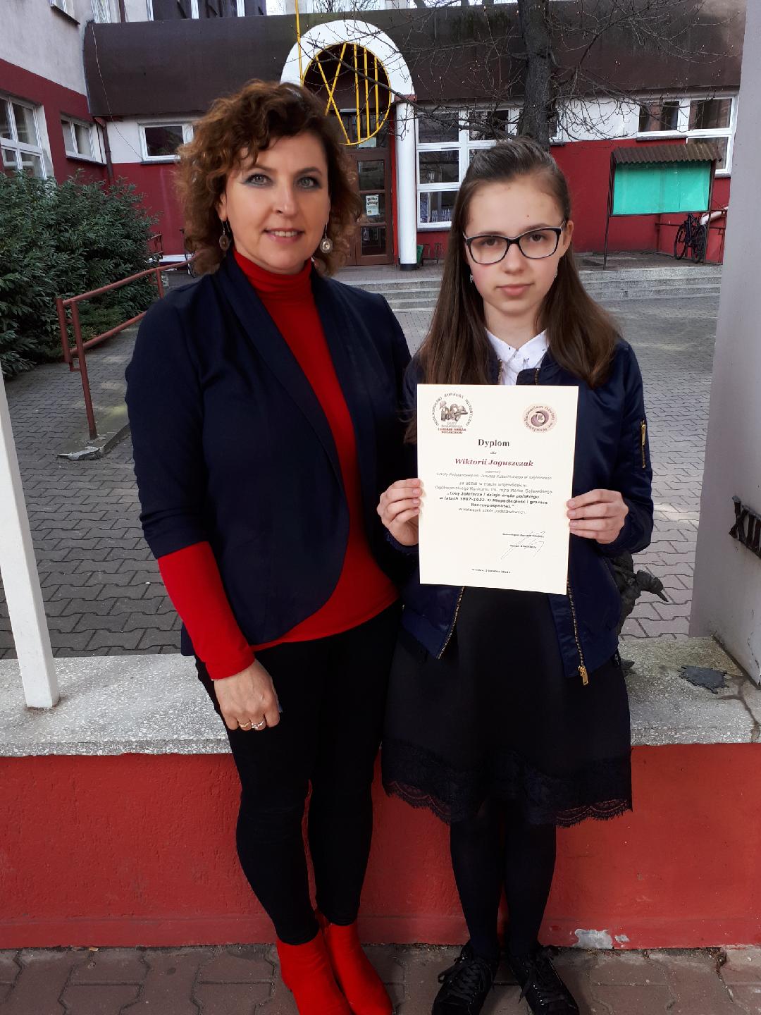 Uczennica z Grębocic wystąpi w Warszawie