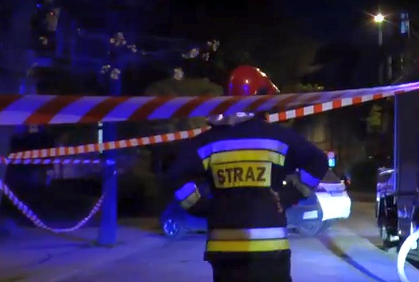 Ciało 74-latka w płonącym mieszkaniu (WIDEO)