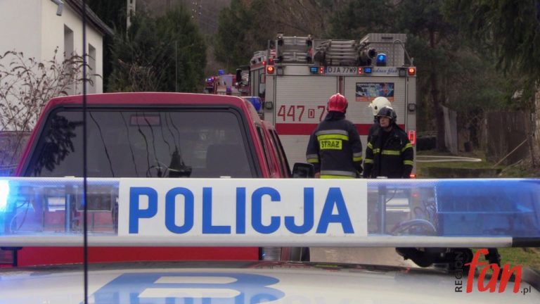 Pożar w Lipie – siedem zastępów w akcji (FOTO, WIDEO)