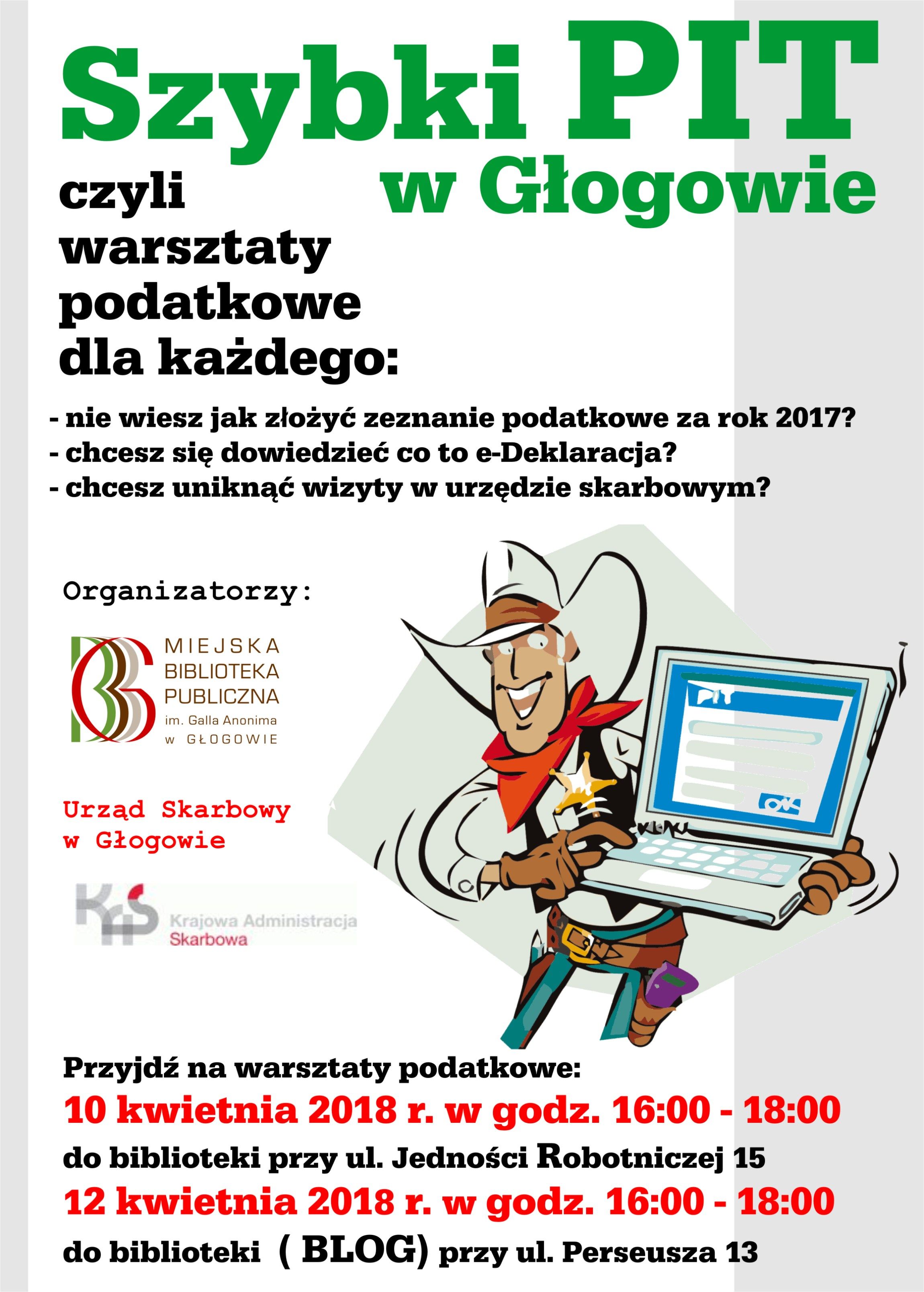 Złóż PIT w bibliotece