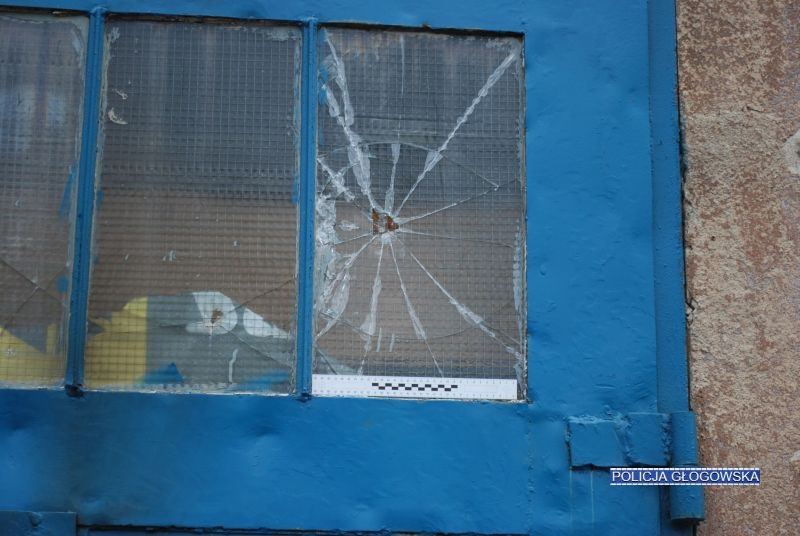 Rzucała kamieniami w samochody