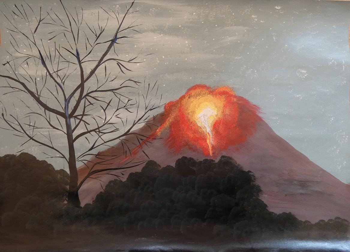 Obudź piękno wulkanów