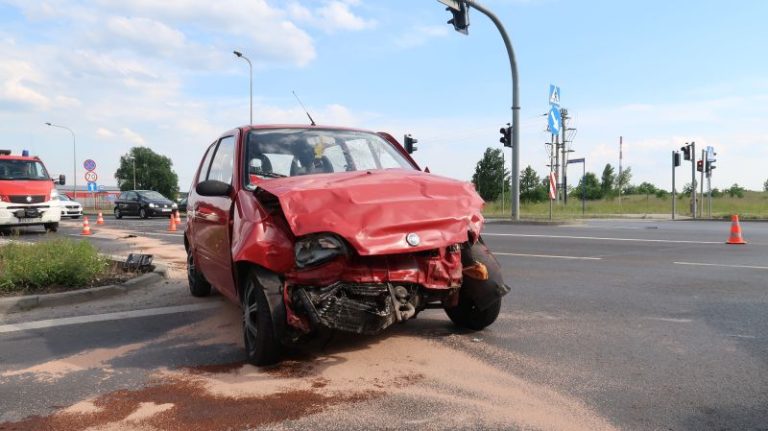 Na Kaczyńskiego i obwodnicy wypadki