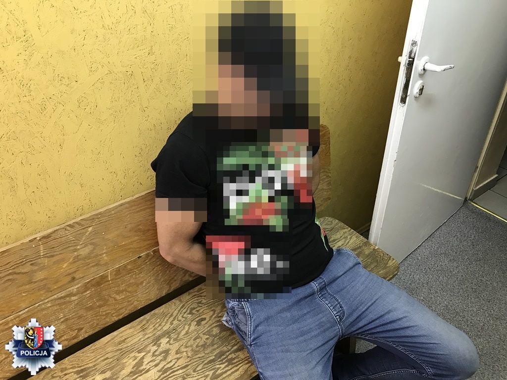 Z powodu narkotyków wpadł dwa razy w ciągu tygodnia (WIDEO)