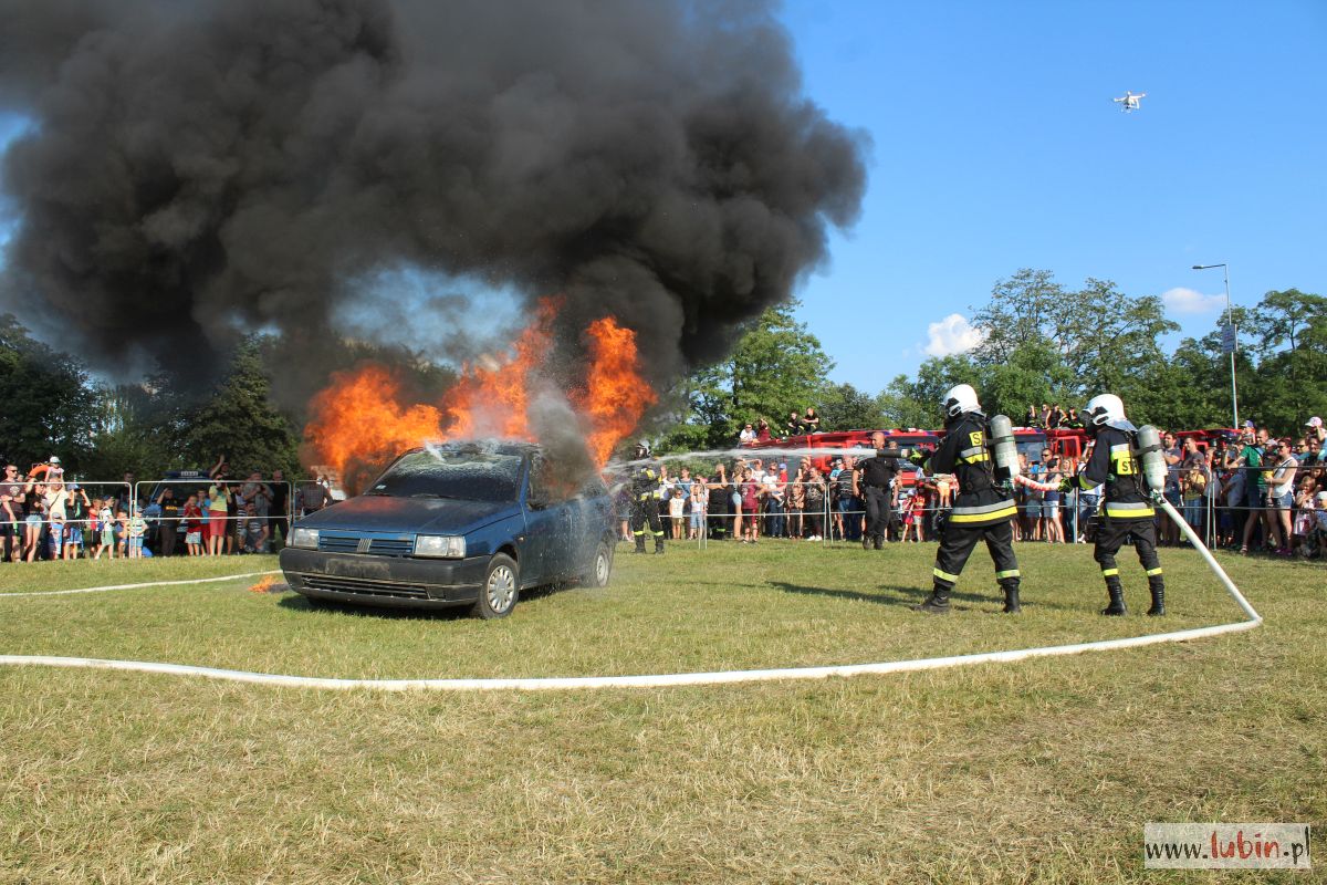 Strażacy, ogień i Kwiatkowski (FOTO)