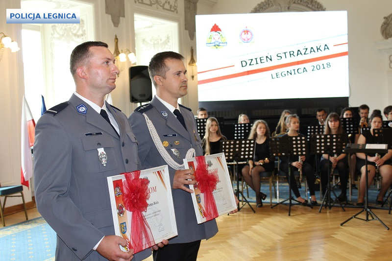 Wyróżnieni za uratowanie życia podczas pożaru (FOTO)