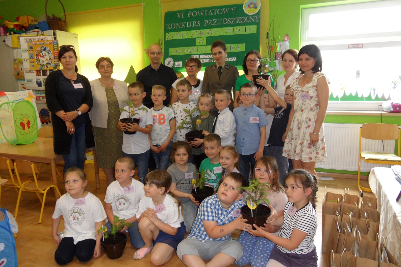 Przedszkolaki uczą się zdrowo żyć