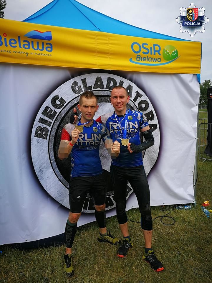 Polkowiccy mundurowi gladiatorzy dotarli na metę