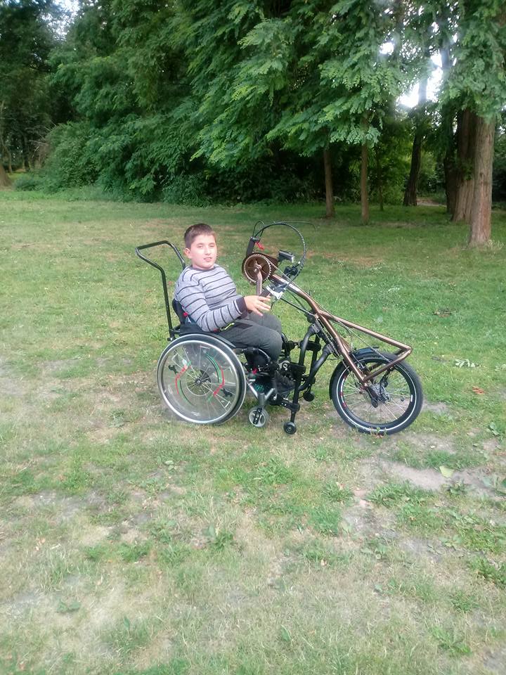 Michał ma już wymarzony rower