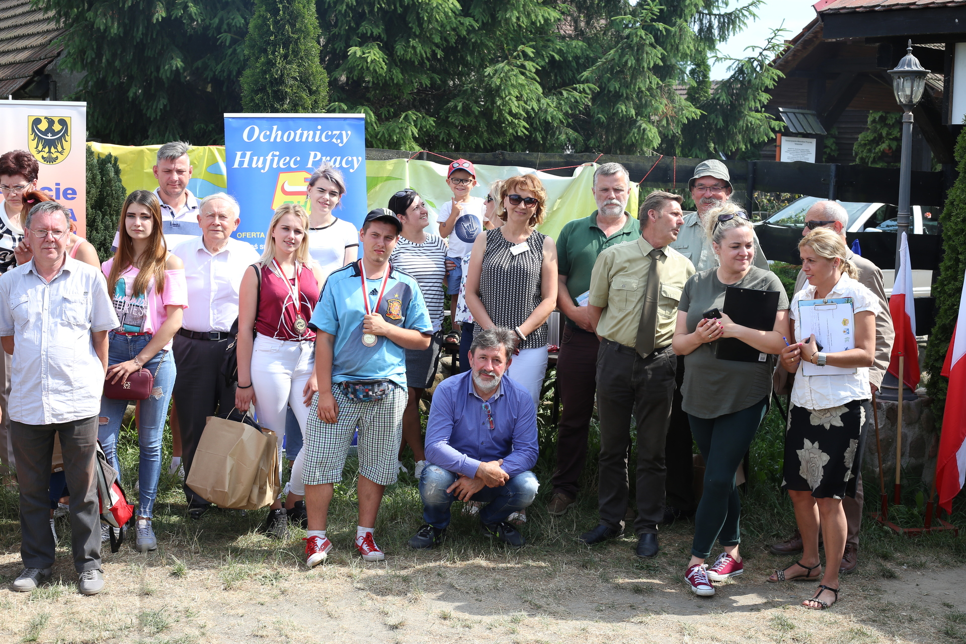 Młodzież OHP spotkała się koło Przemkowa