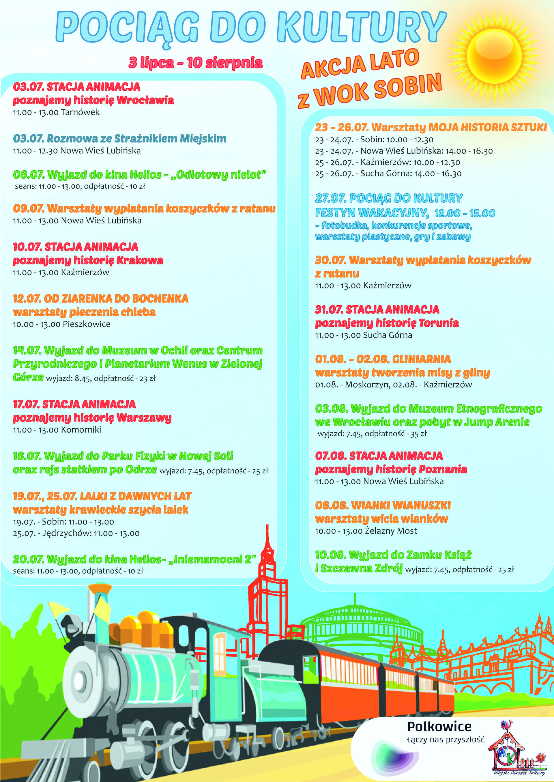 Do sobińskiego „Pociągu do Kultury” warto wsiąść